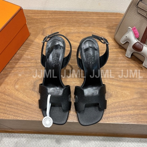 에르메스 엔센스 샌들 블랙