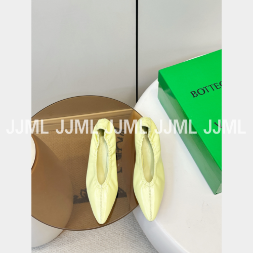 보테가베네타 리사 플랫 슈즈 레몬
