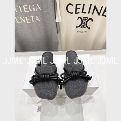 로에베 플라멩코 노트 뮬 챠콜