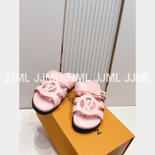 루이비통 이솔라 컴포트 뮬 핑크