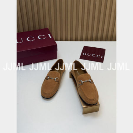 구찌 조르단 홀스빗 로퍼 머스터드