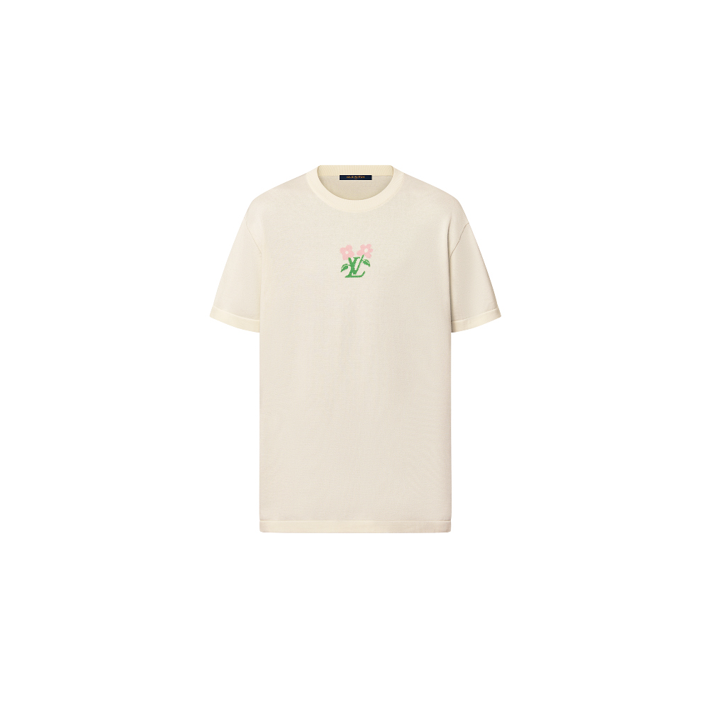 반팔 티셔츠 크림 색상 이미지-S549L2