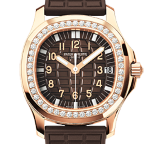 파텍필립 아쿠아넛 18K 로즈골드 5068R-001 [브라운] [35.6mm]