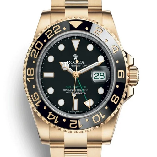 로렉스 GMT-마스터 [블랙/금통] [3285무브먼트] [40mm]