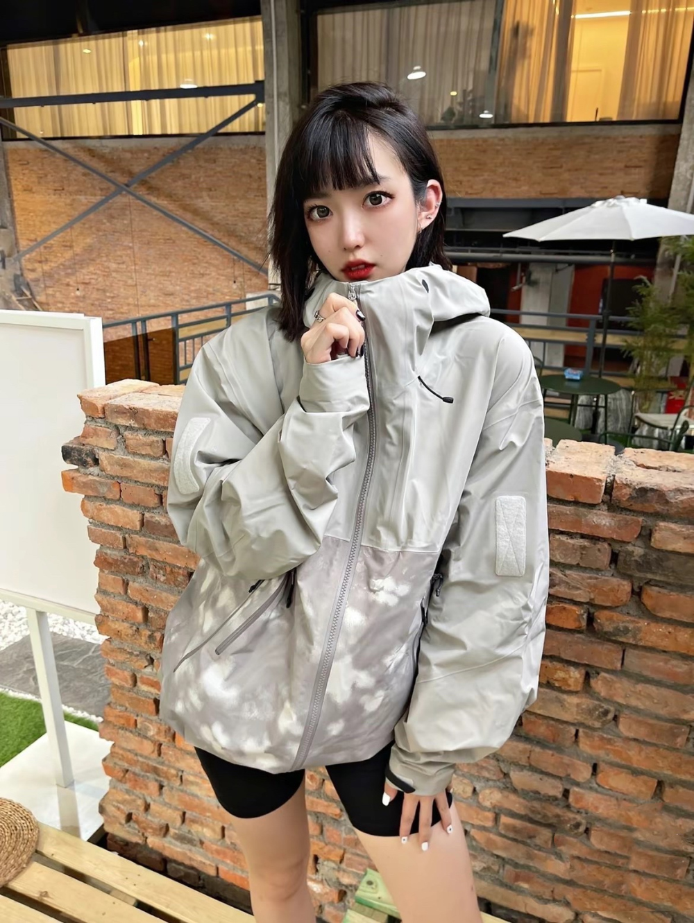 재킷 모델 착용 이미지-S216L6