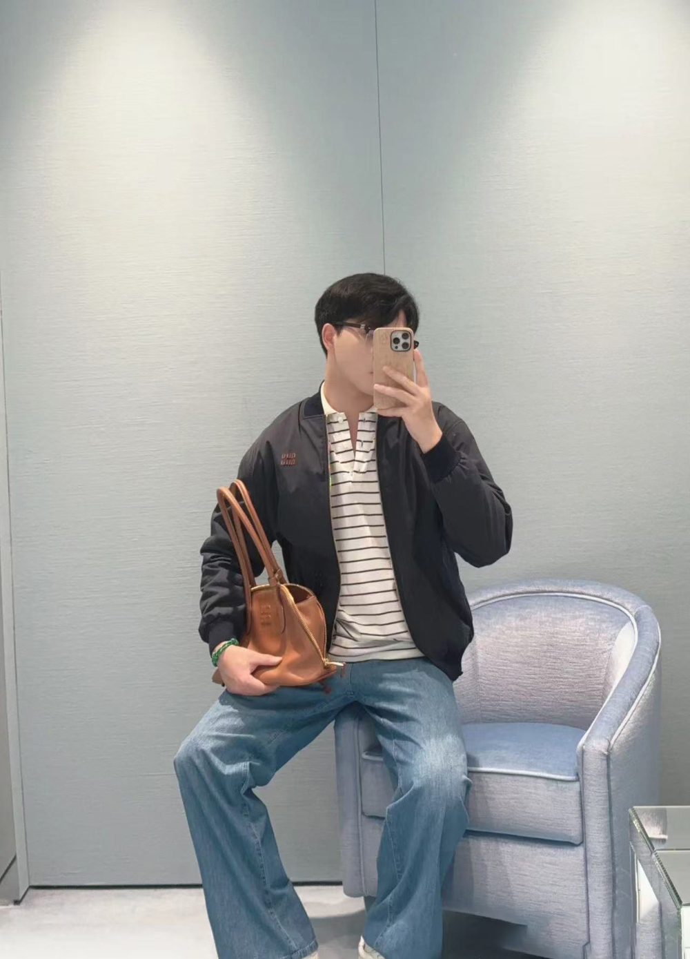 재킷 모델 착용 이미지-S296L6
