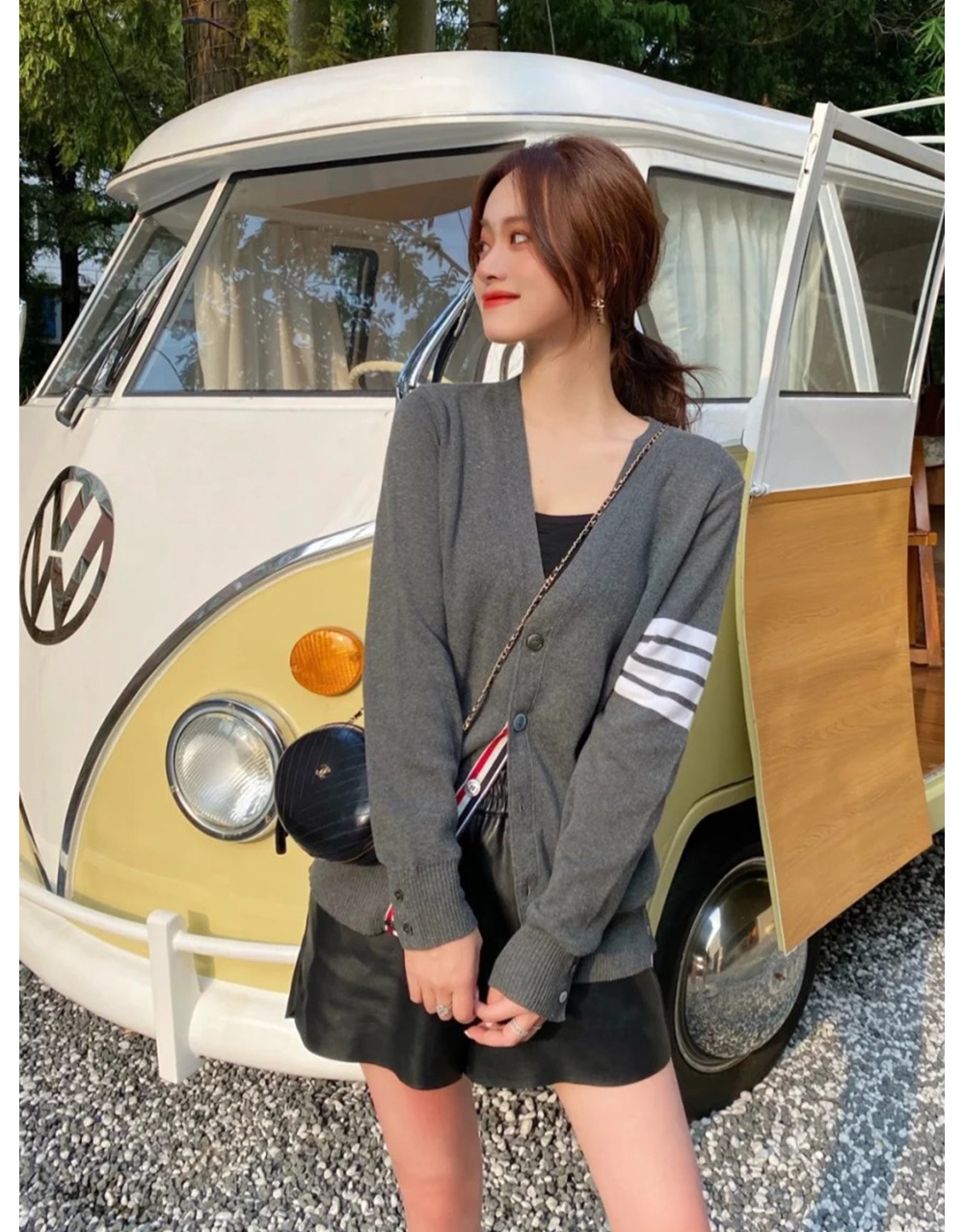 카디건 모델 착용 이미지-S138L9