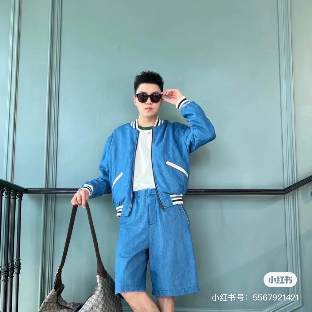 재킷 모델 착용 이미지-S228L14