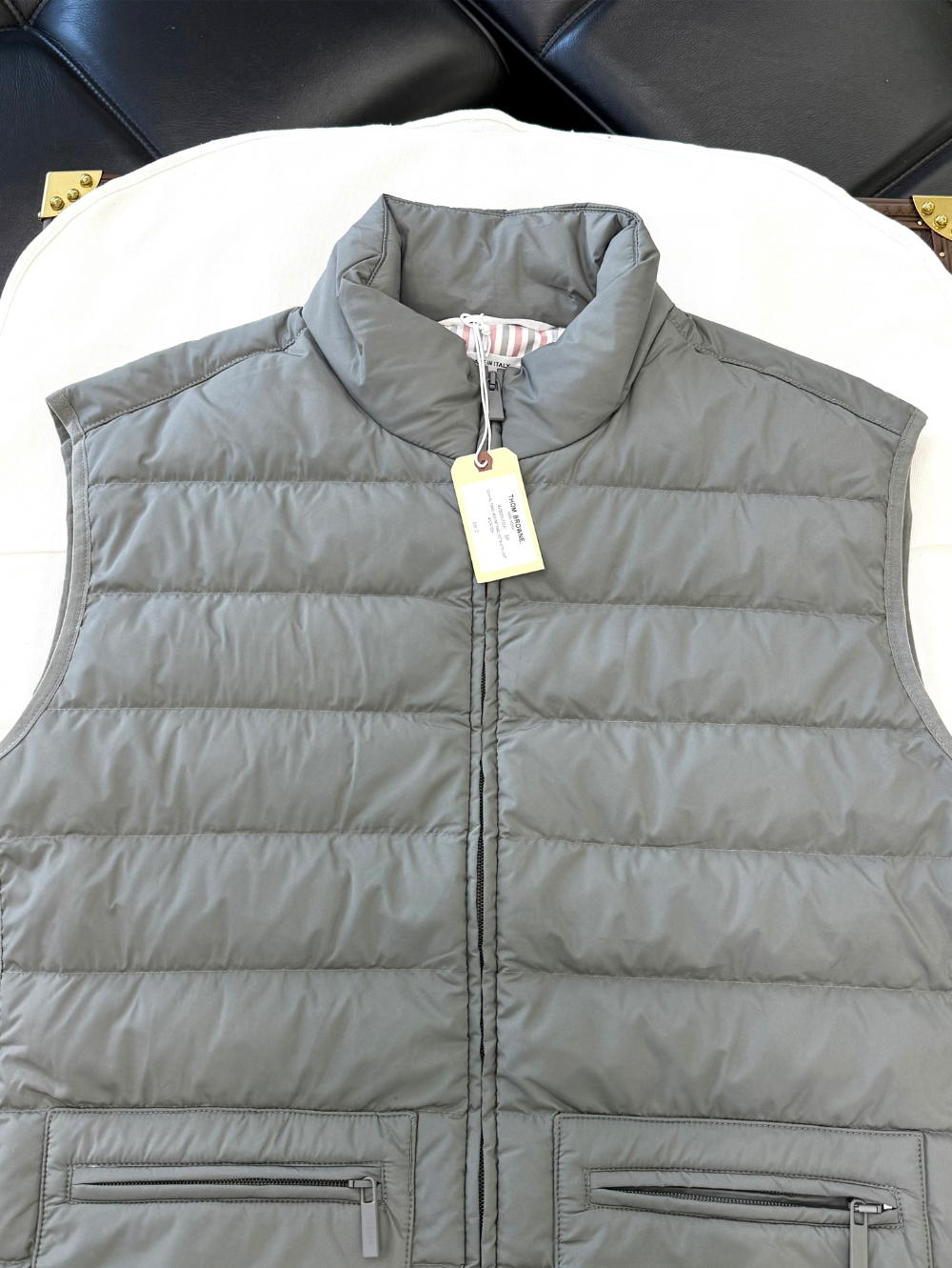 패딩 그레이 색상 이미지-S252L28