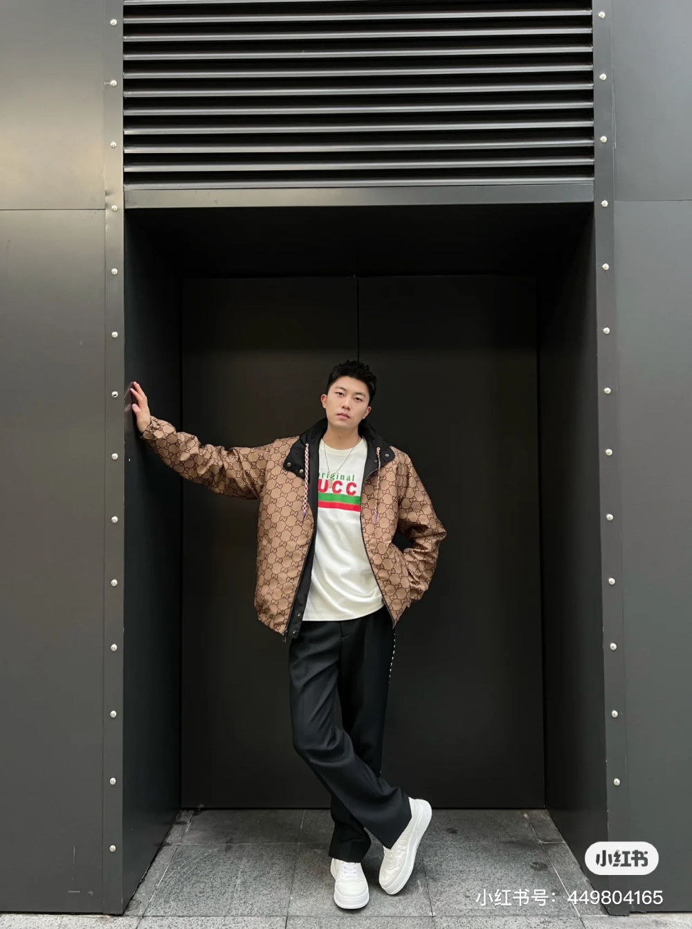 재킷 모델 착용 이미지-S79L14