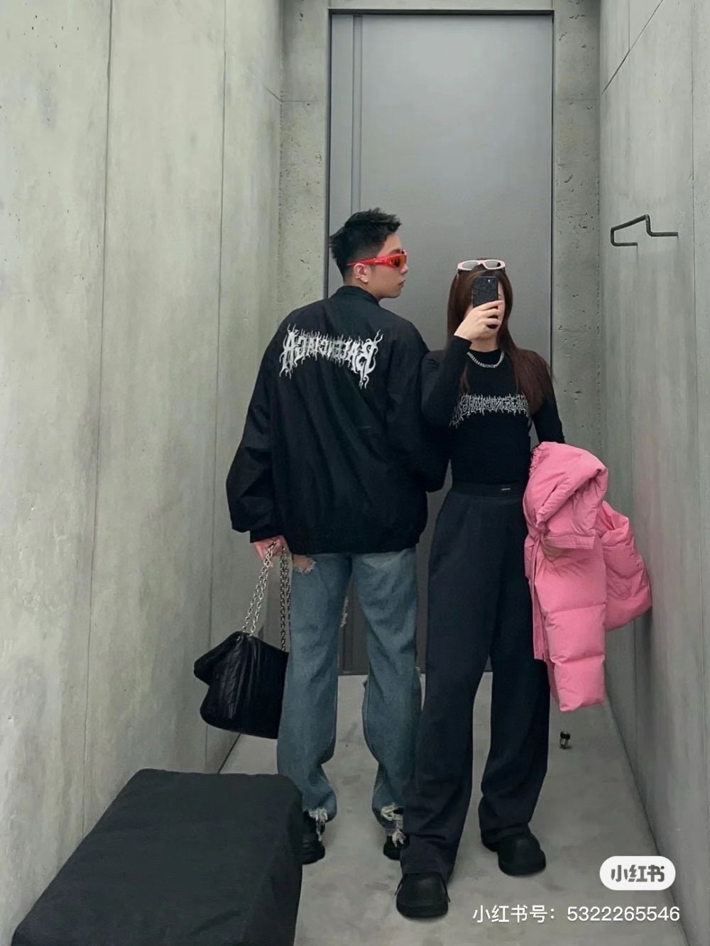 재킷 모델 착용 이미지-S159L8