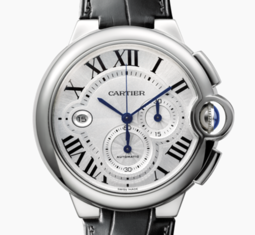 까르띠에 발롱 블루 크로노그래프 W6920078 [44mm