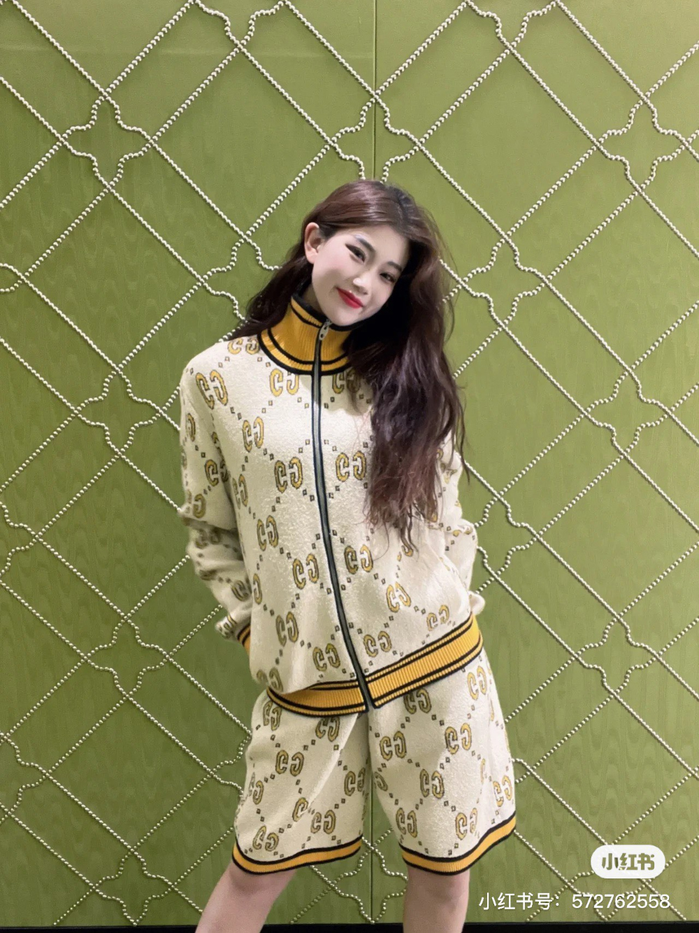 재킷 모델 착용 이미지-S333L3