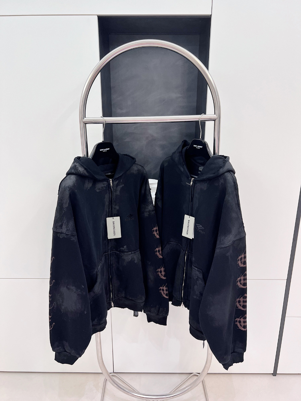 재킷 차콜 색상 이미지-S36L18