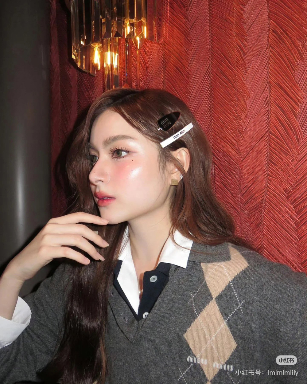 재킷 모델 착용 이미지-S167L11