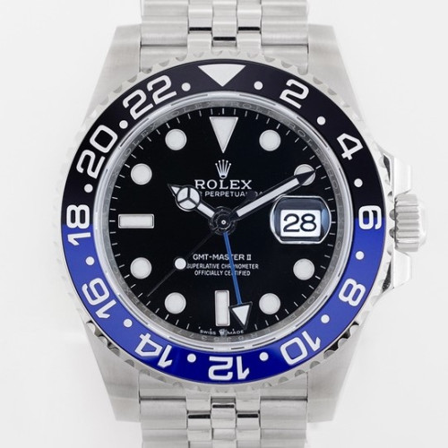 로렉스 GMT-마스터 [쥬빌리] [블루,블랙] [배트걸,배트맨] [3285무브먼트] [40mm]