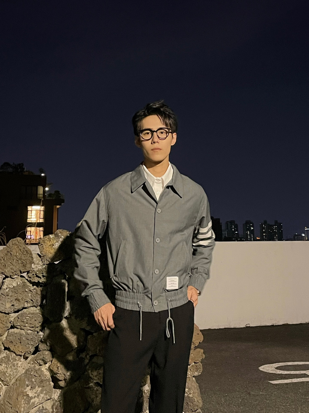 재킷 모델 착용 이미지-S936L12