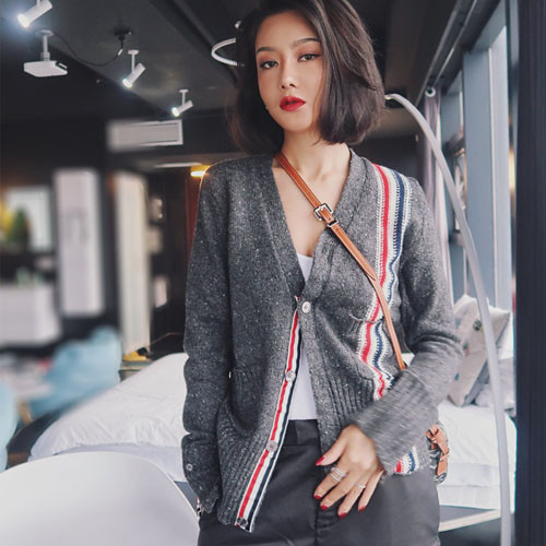 톰브라운 남여공용 가디건 [네이비] TB28