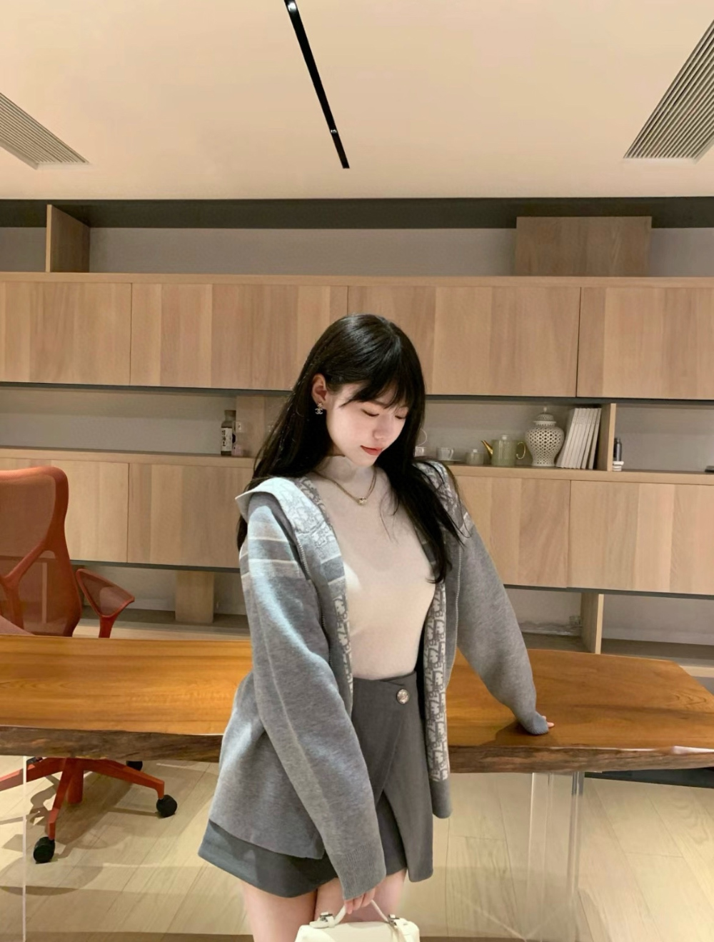 재킷 모델 착용 이미지-S66L18