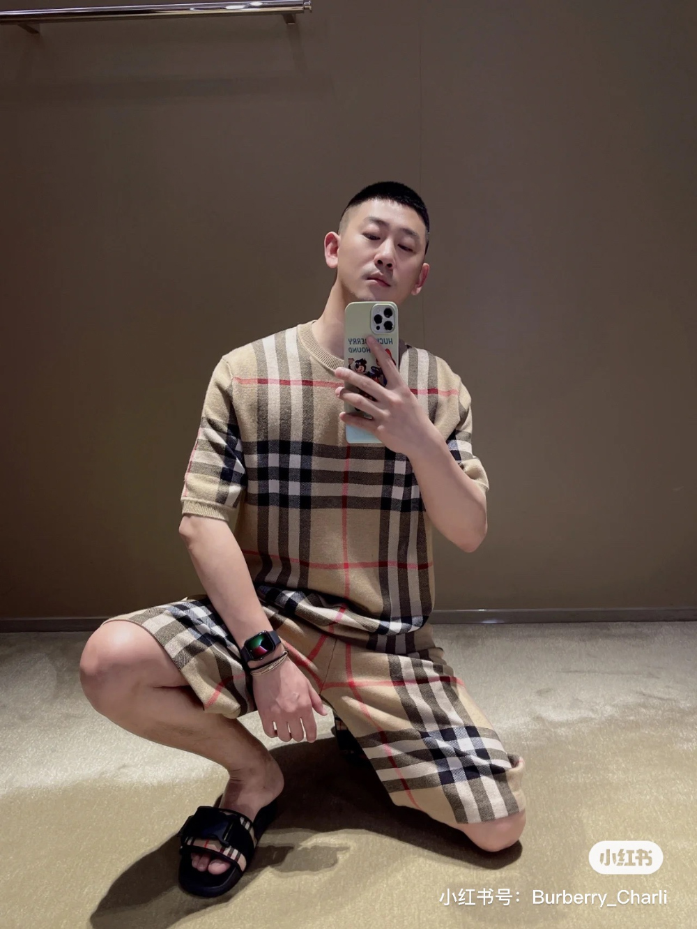 미니 스커트 모델 착용 이미지-S1035L18