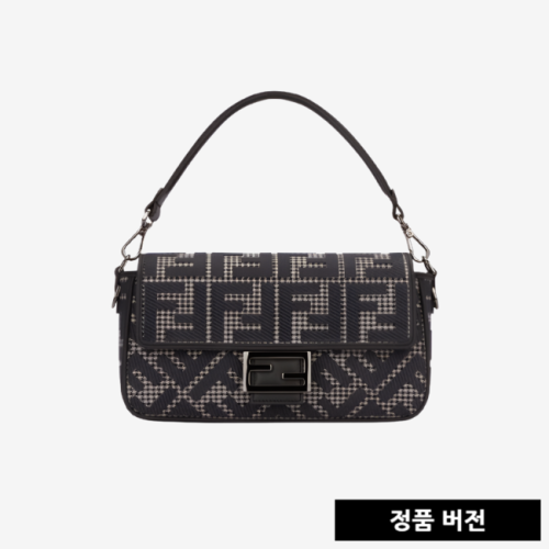 펜디 FF 하운드투스 미디움 바게트백 8BR600 [매장-300만원대]