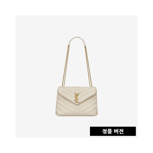 입생로랑 루루 스몰 화이트 금장 494699DV7279207 [매장-360만원대]