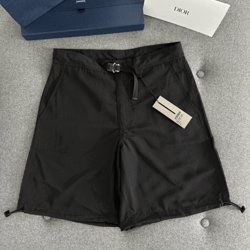 디올 테크 포켓 버클 나일론 쇼츠 [블랙] TU876159