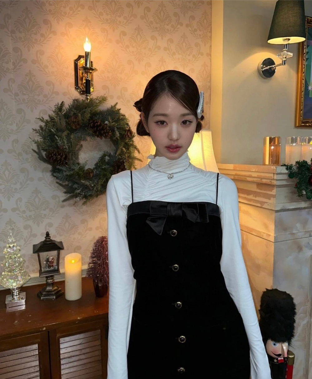 민소매 모델 착용 이미지-S158L1