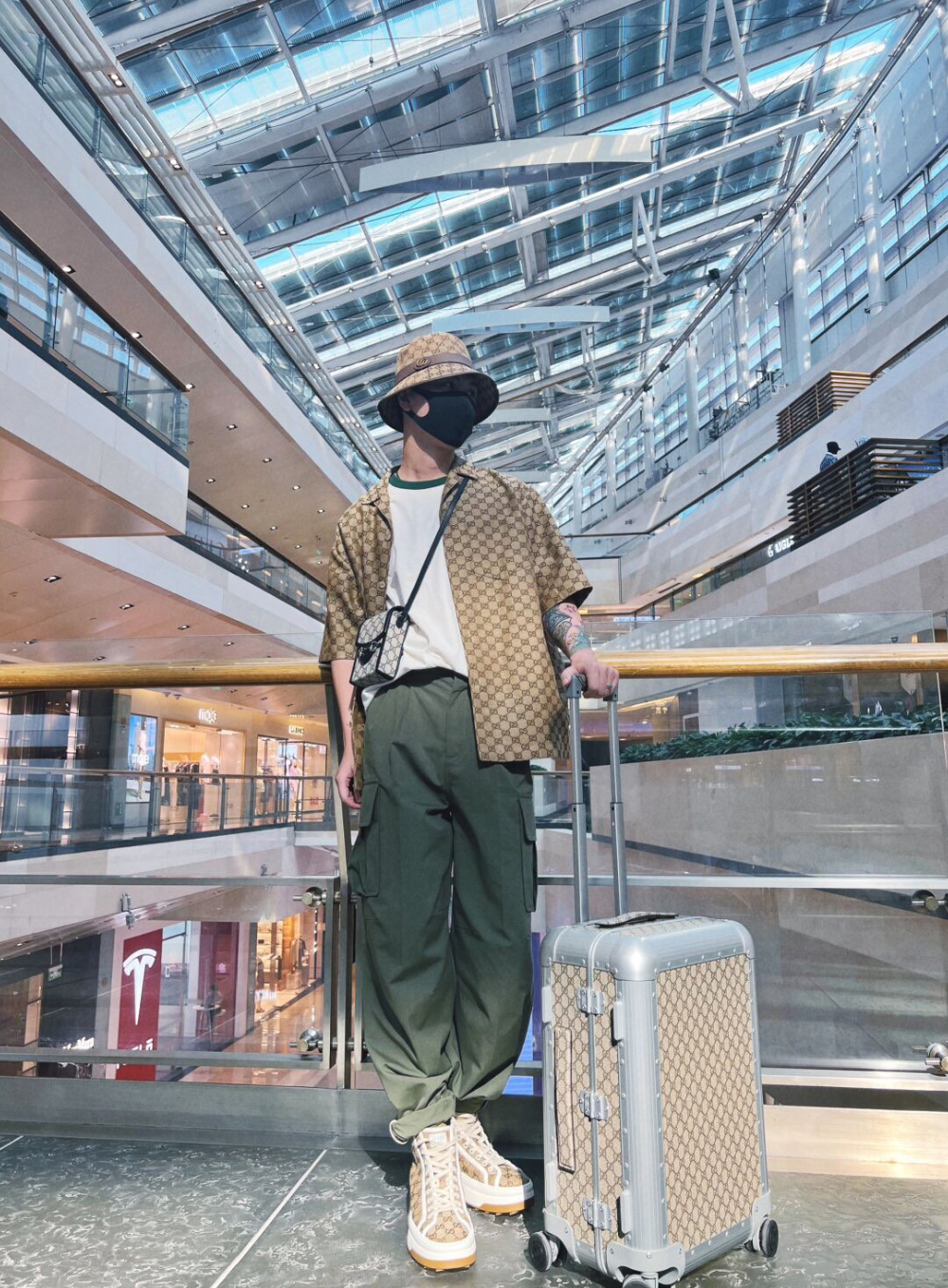 재킷 모델 착용 이미지-S96L4