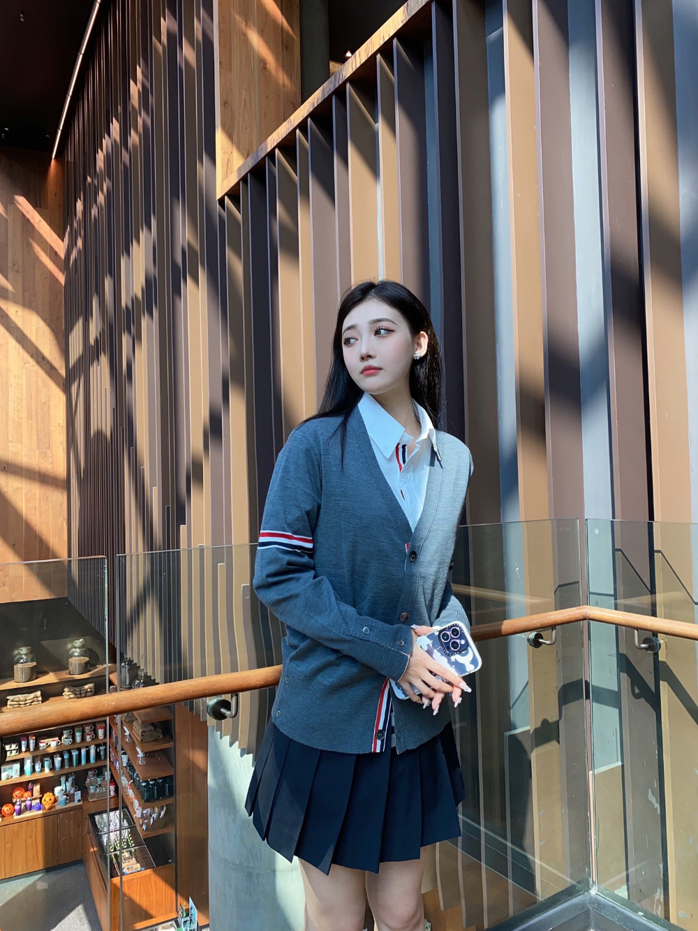 재킷 모델 착용 이미지-S927L10