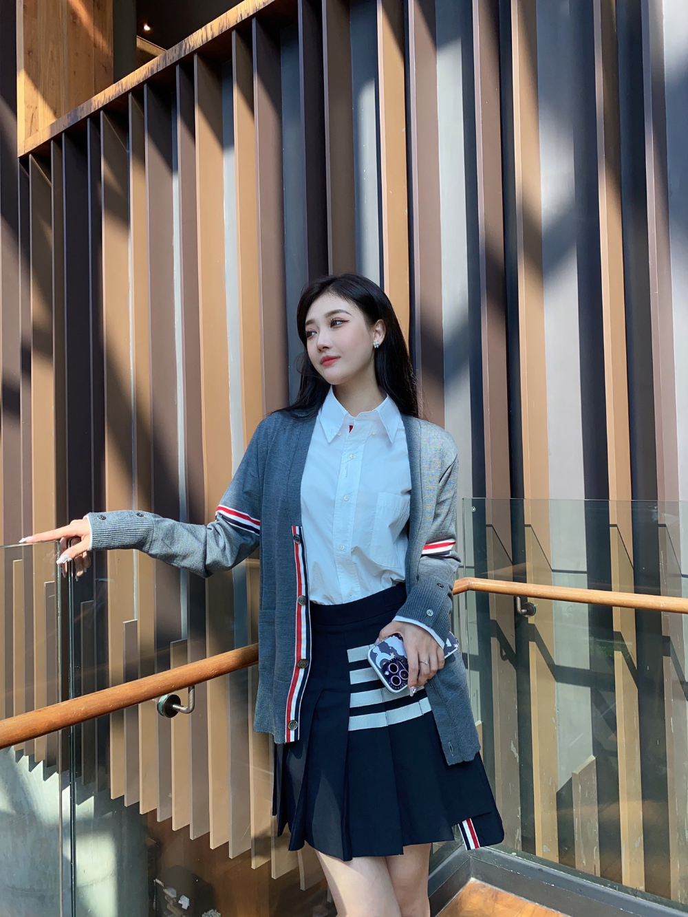 재킷 모델 착용 이미지-S927L11