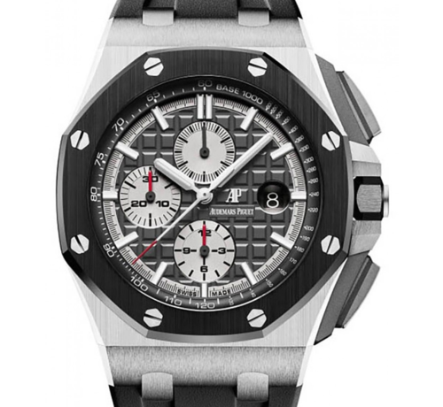오데마피게 로얄오크 오프쇼어 크로노그래프 26400IO.OO.A004CA.01 [스틸/블랙] [44mm]