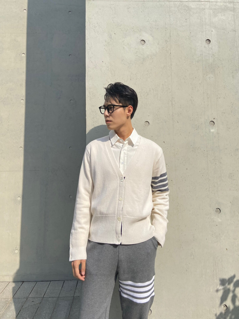 재킷 모델 착용 이미지-S909L12