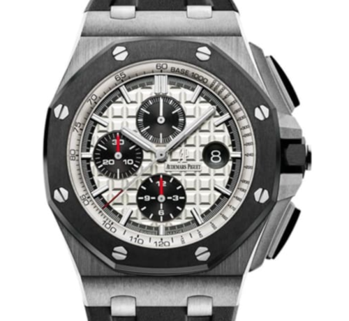 오데마피게 로얄오크 오프쇼어 크로노그래프 26400SO.OO.A002CA.01 [화이트앤블랙] [44mm]