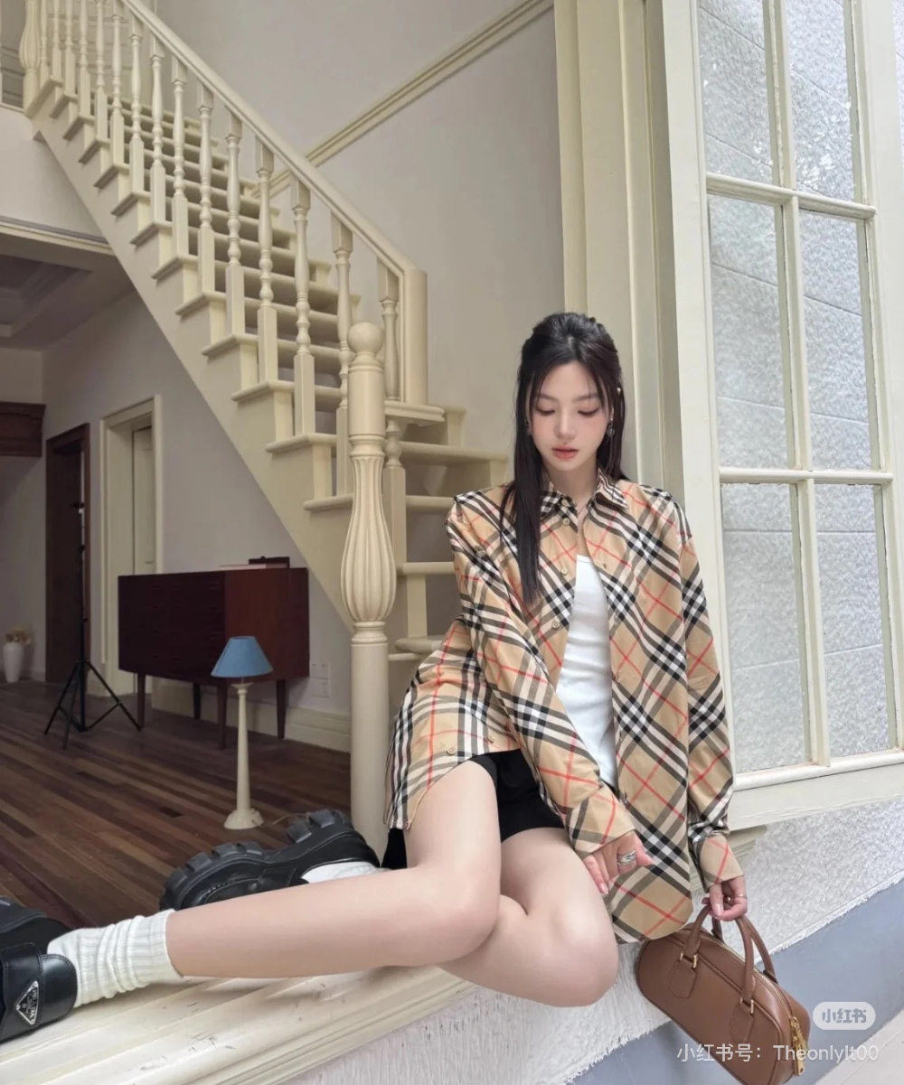 재킷 모델 착용 이미지-S176L7