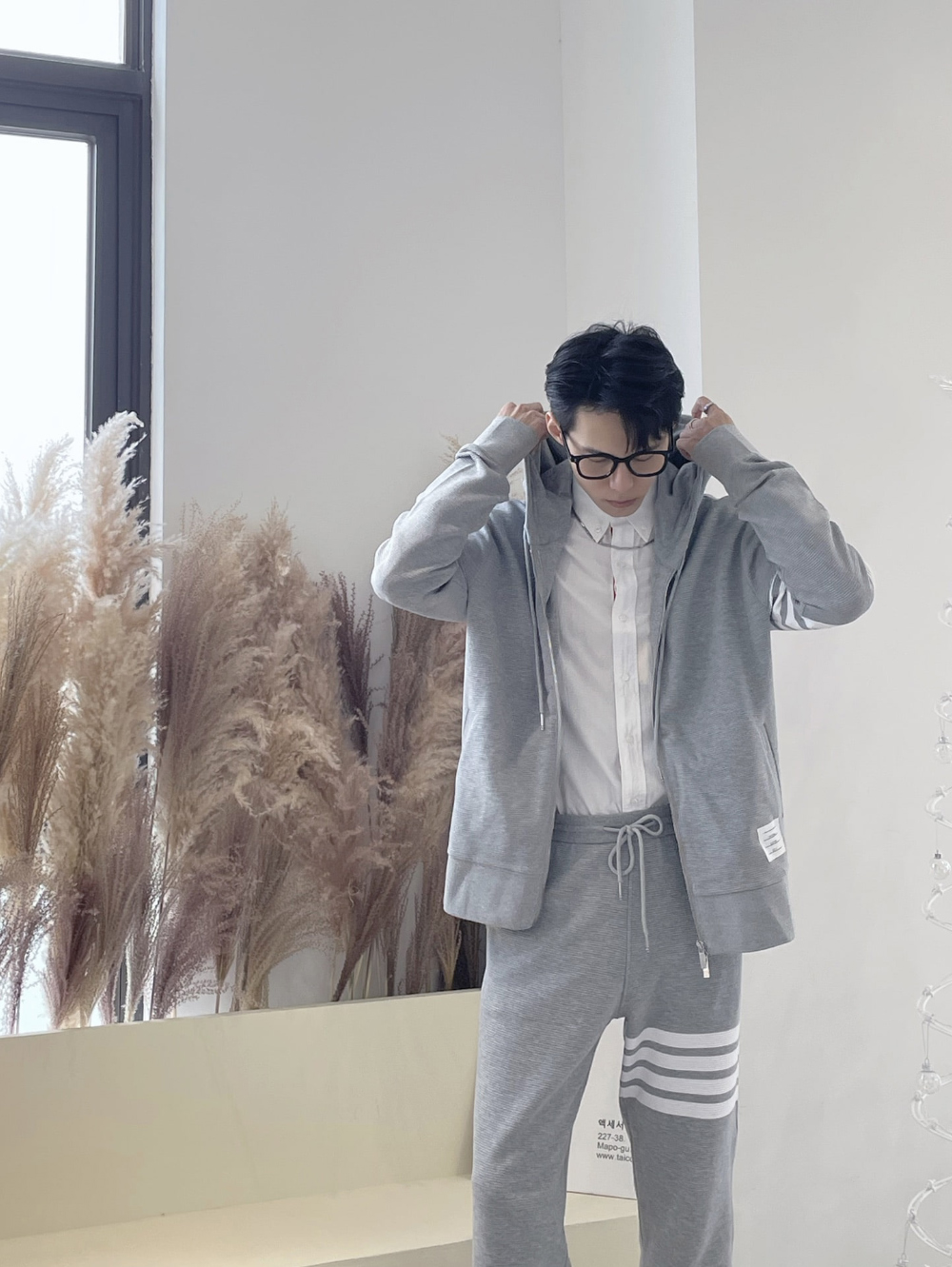 재킷 모델 착용 이미지-S887L4