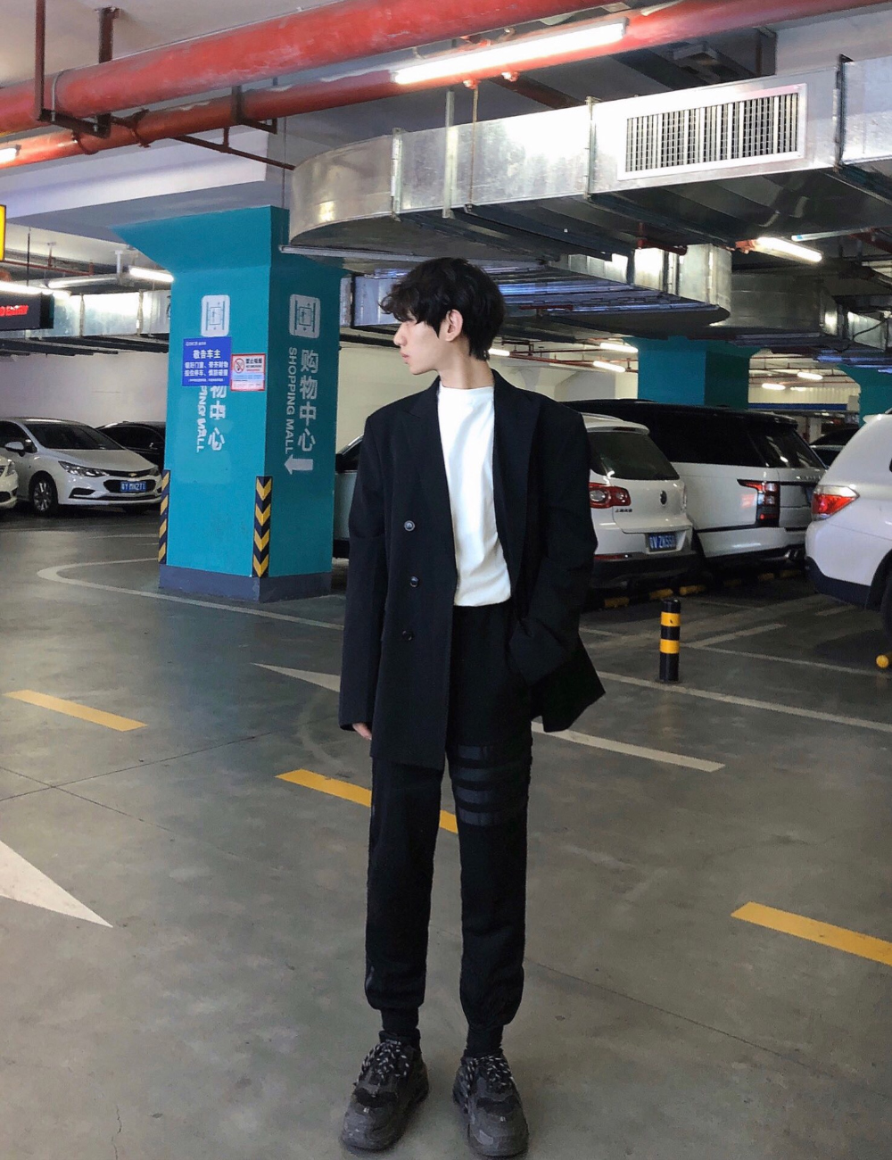 재킷 모델 착용 이미지-S915L12
