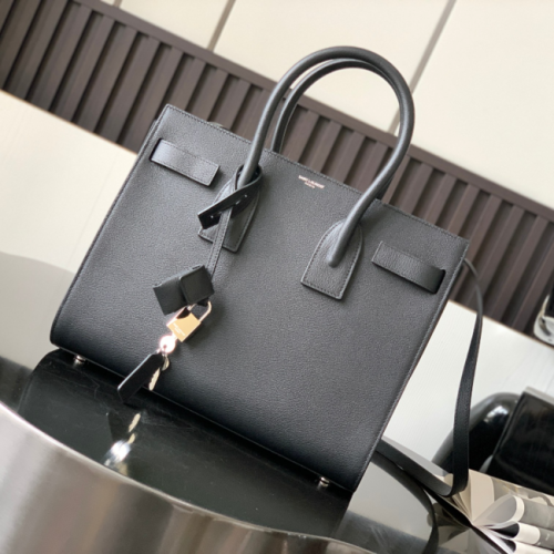 입생로랑 삭드쥬르백 은장 32cm 324823 [블랙]