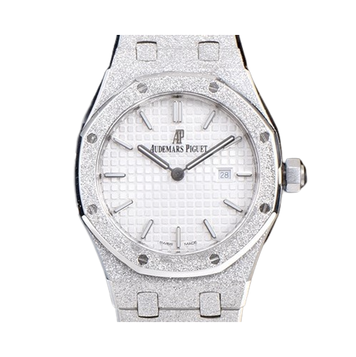 오데마피게 로얄오크 67653OR.GG.1263OR.01 [화이트다이얼] [쿼츠] [33mm]