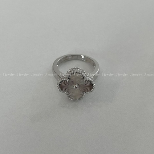 반클리프 빈티지 알함브라 반지 기요세 화이트
