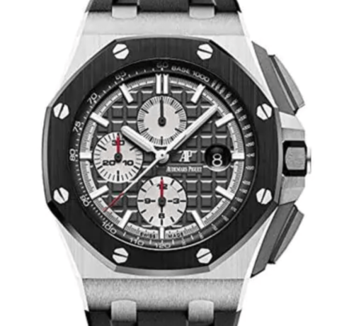 오데마피게 로얄오크 오프쇼어 크로노그래프 26400IO.OO.A004CA.01 [블랙앤화이트] [44mm]
