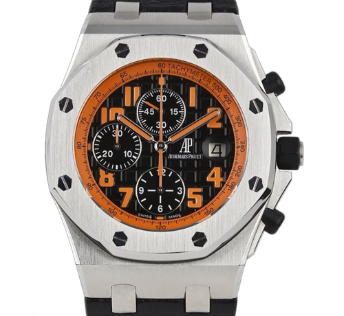오데마피게 로얄오크 오프쇼어 크로노그래프 26170ST.OO.D101CR.01  [블랙,오렌지판] [42mm]