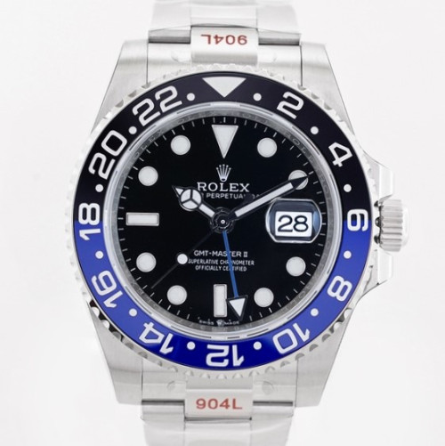 로렉스 GMT-마스터 [블루,블랙] [배트걸,배트맨] [3285무브먼트] [40mm]