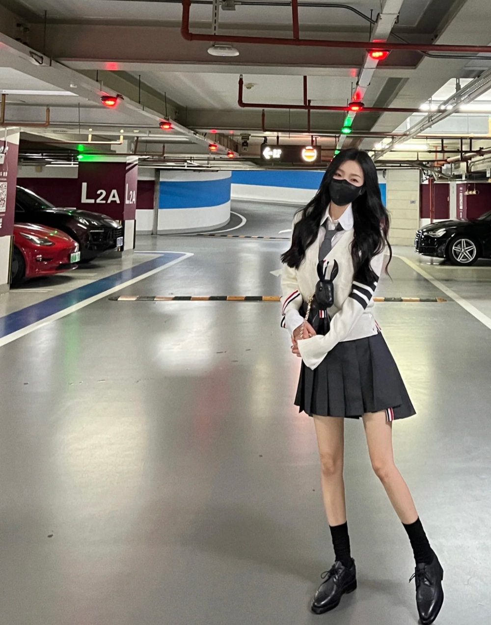재킷 모델 착용 이미지-S910L8