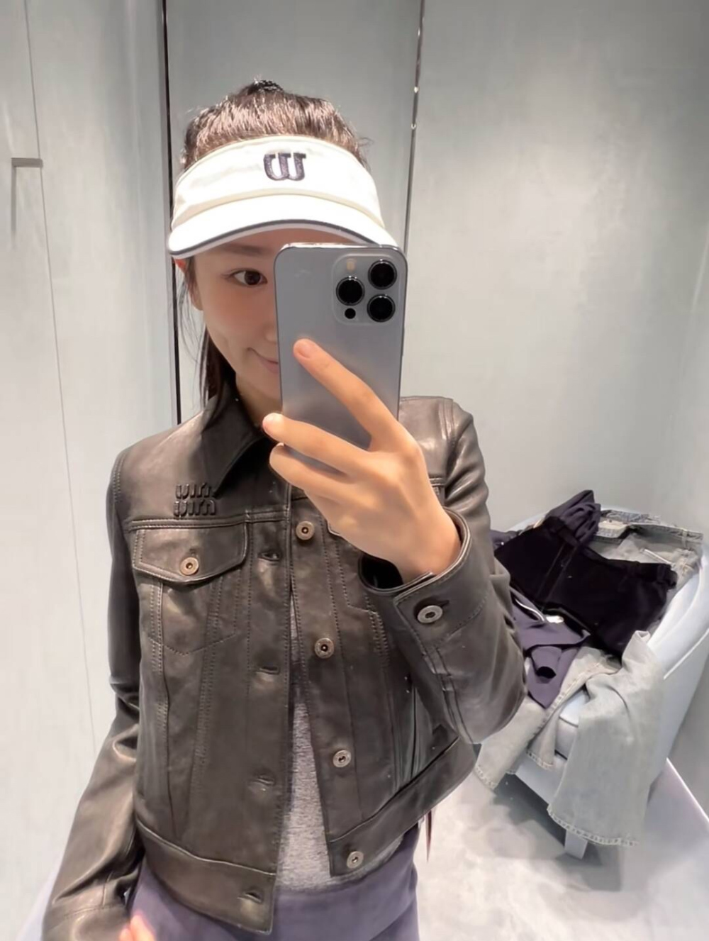 재킷 모델 착용 이미지-S69L8