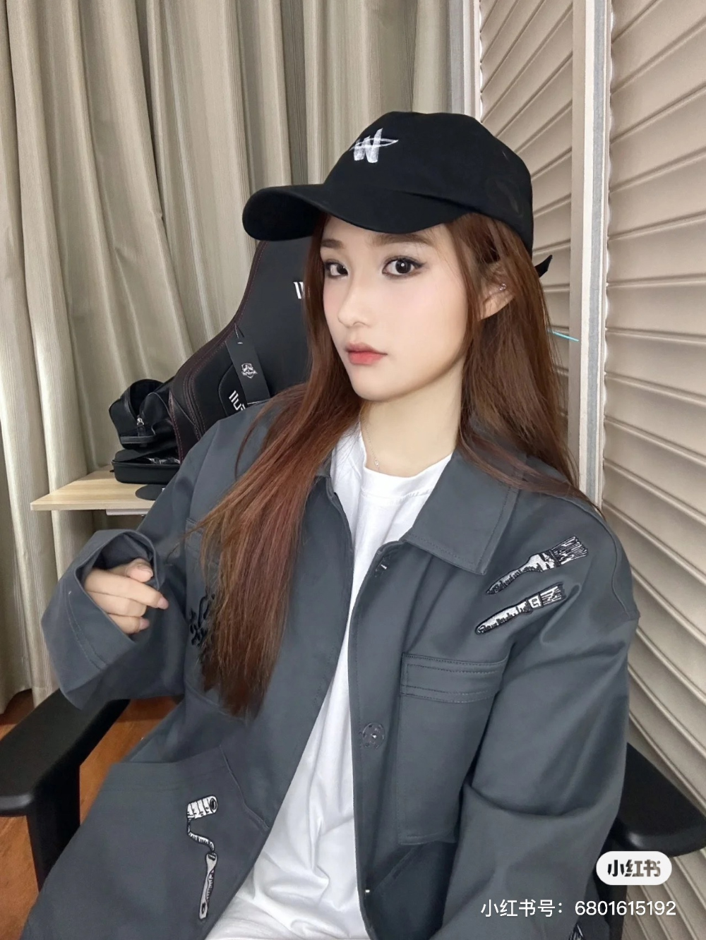바지 모델 착용 이미지-S1030L12