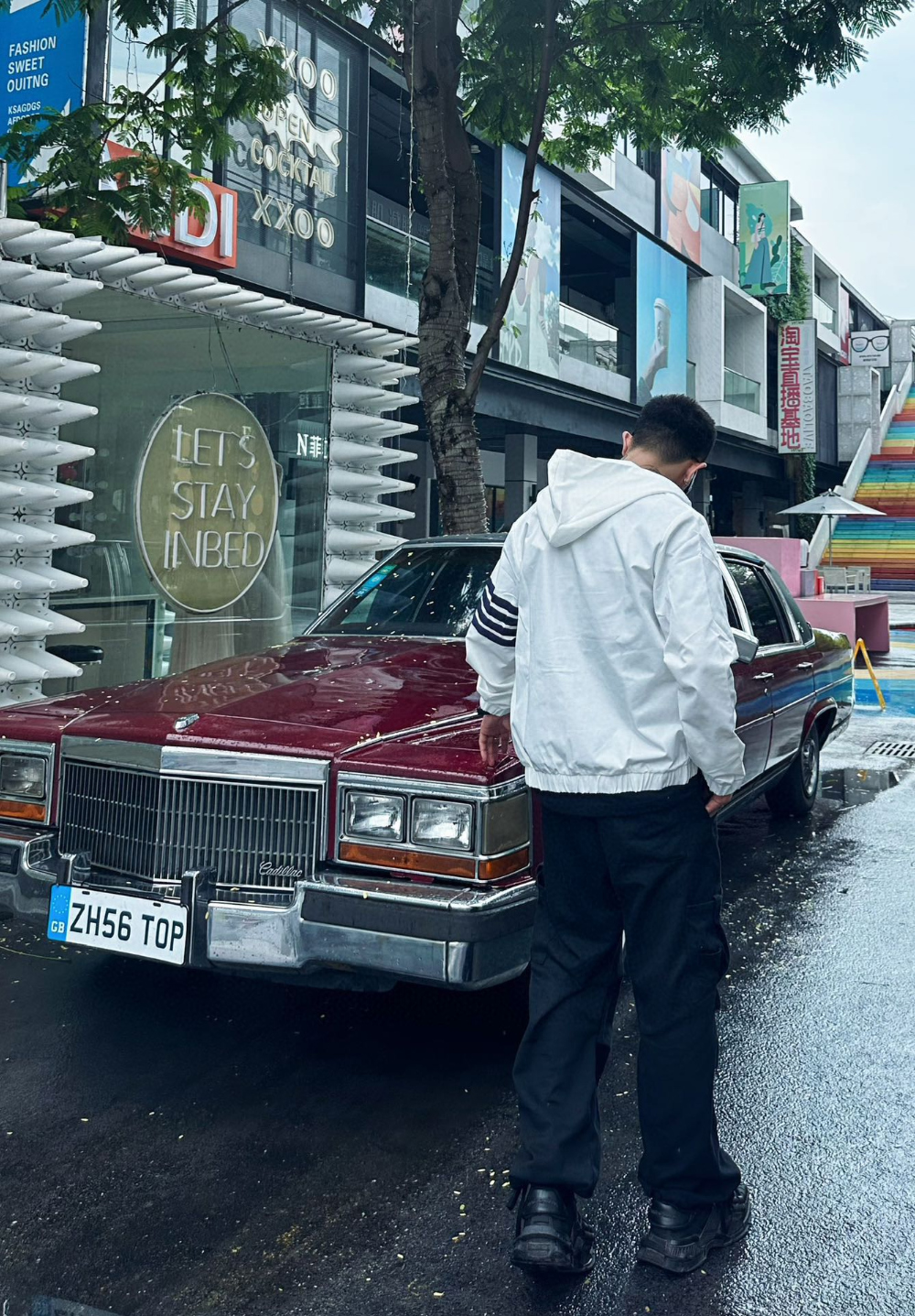 긴팔 티셔츠 모델 착용 이미지-S16L7