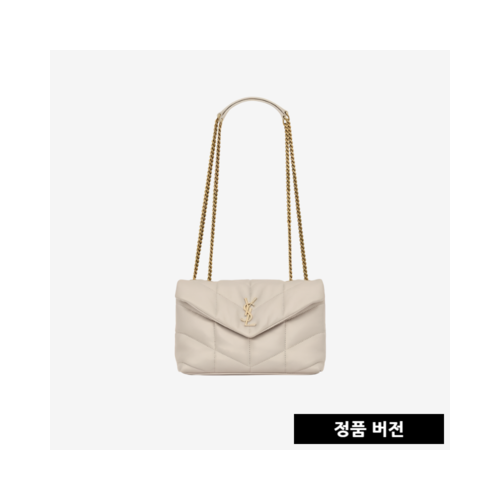 입생로랑 나파 토이 푸퍼백 빈티지화이트 7593371EL079207 [매장-320만원대]