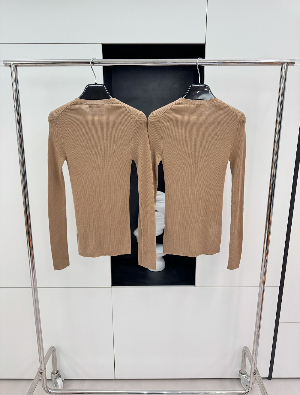 카디건 피치 색상 이미지-S278L16