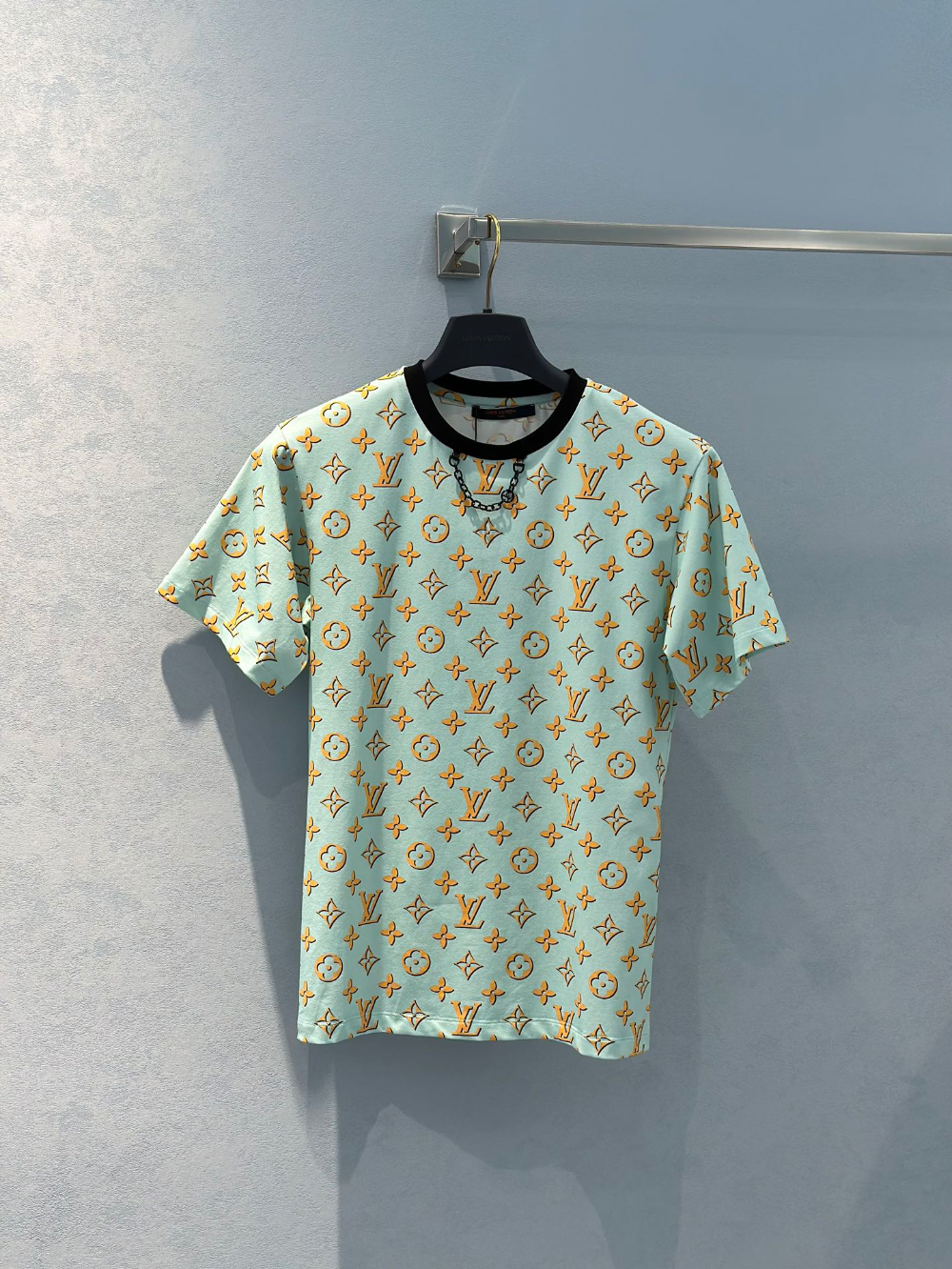 반팔 티셔츠 민트 색상 이미지-S15L11